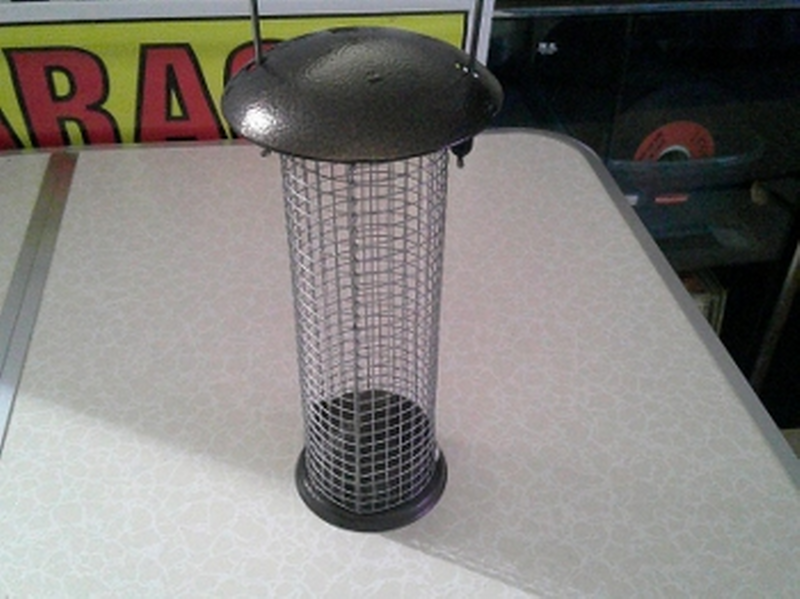 Tube Seed Feeder (Brown) (image for) Tube Seed Feeder (Brown)