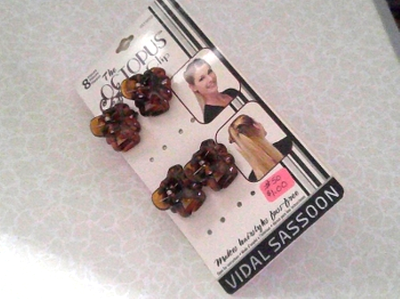 Octopus Hair Clips (Brown) (image for) Octopus Hair Clips (Brown)