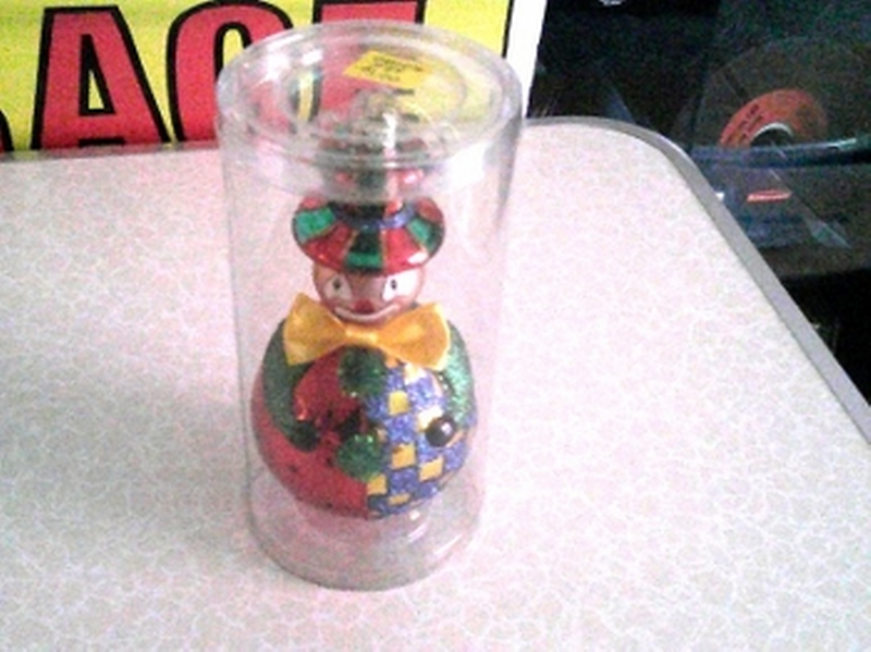 Clown Ornament (Red & Green) (image for) Clown Ornament (Red & Green)