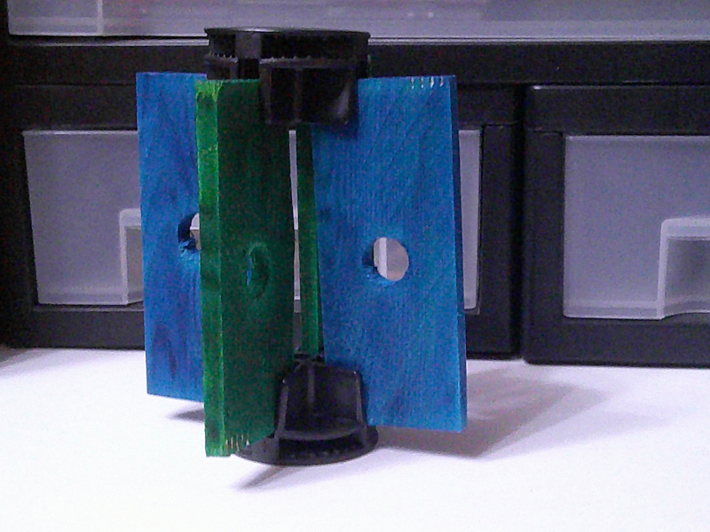 Rabbit Chew Toy (Blue & Green) (image for) Rabbit Chew Toy (Blue & Green)